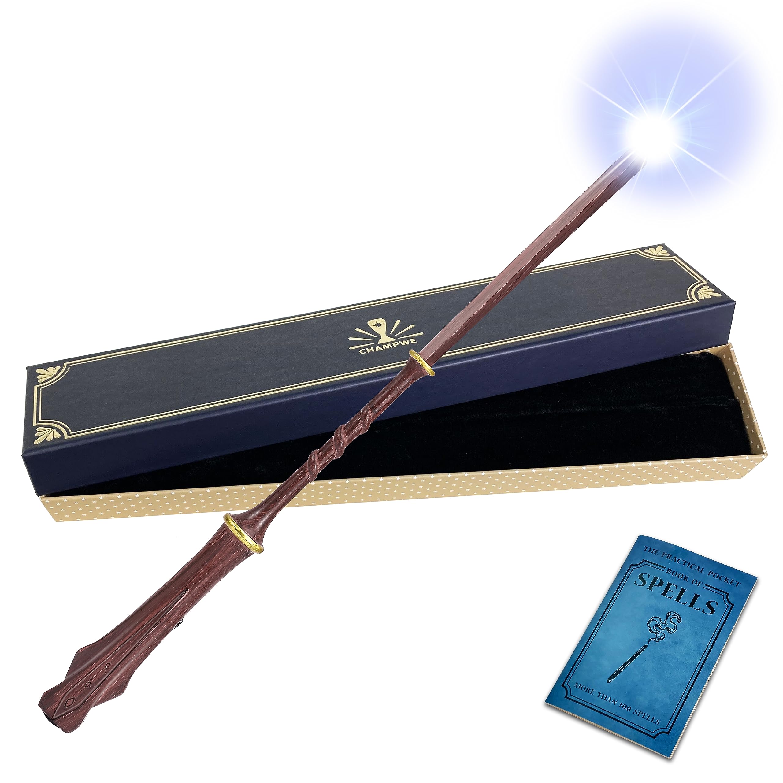 Amazon.com: ChampWe Light Up Magic Wizard Wand Rechargeable
